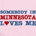 thumbnail image 2 of CafePress - Somebody In Minnesota Loves Me Infant Bodysuit - Baby Light Bodysuit, Size Newborn - 24 Months, 2 of 4
