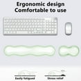 thumbnail image 7 of Gel Keyboard Wrist Rest Set, Keyboard Wrist Rest Pad & Mouse Wrist Rest for Office with Non-Slip PU Base锛孋ooling Gel Set for Computer Laptop and Pain Relief Wish Gift, 7 of 7