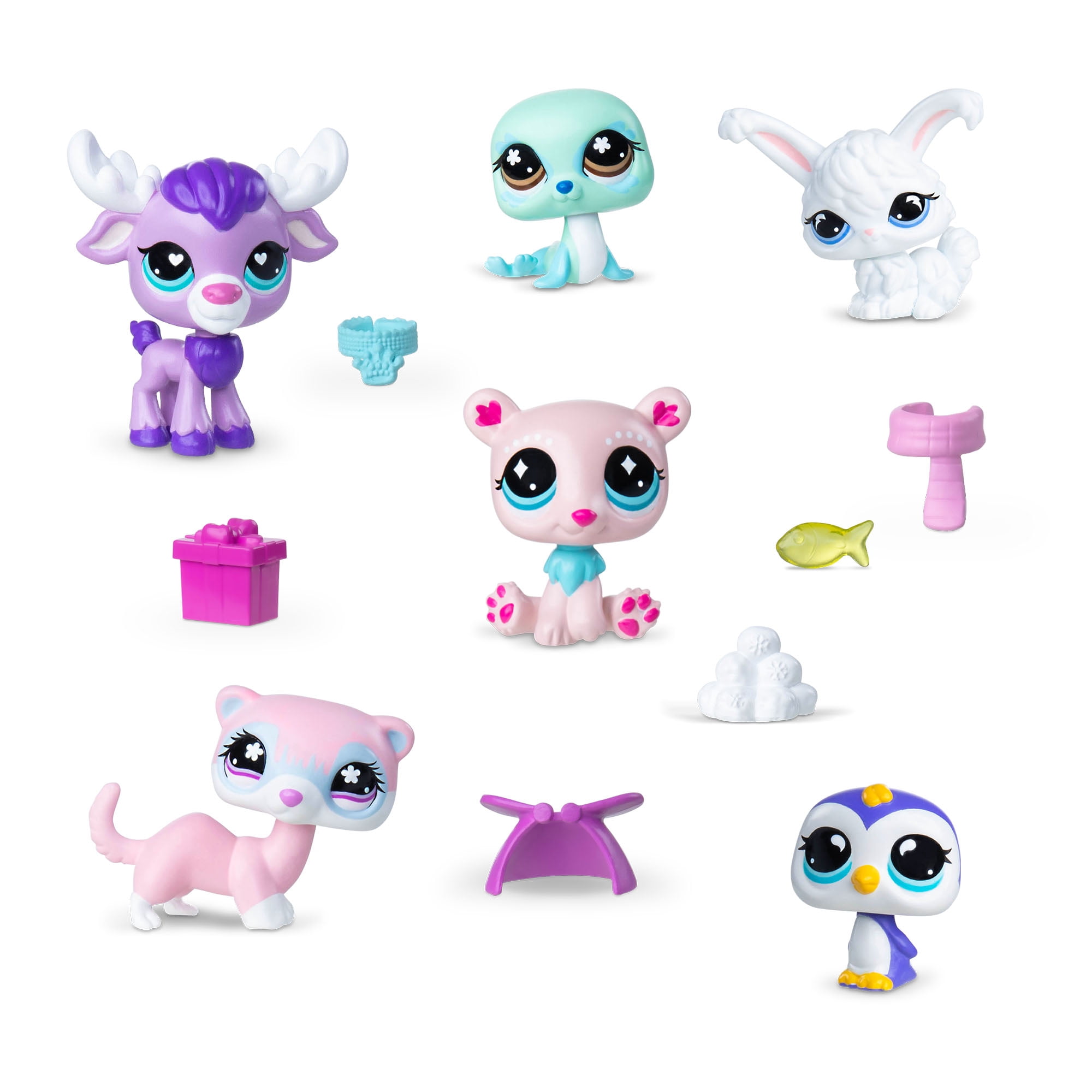 Littlest Pet Shop Glam Glacier Holiday Advent Calendar Countdown to Christmas for Kids