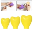 thumbnail image 3 of Funda Protectora de Silicona para Brochas de Maquillaje de 3 Piezas para Esposa Amante Amarillo Macarena Cubierta de cepillo de maquillaje, 3 of 8