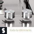 thumbnail image 4 of Parrilla De Gas 4 Quemadores De Acero Inoxidable Estufa Compatible Con Gas LP Empotrable o De Sobreponer Encendido Electronico Parrilla Electrica De Estructura Metalica (4 Quemadores), 4 of 9