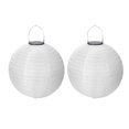 thumbnail image 1 of Eyfqtcs 2 Faroles Solares Led De 10 Pulgadas Impermeables Para Decoración Navideña (Blanco), 1 of 9