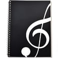 thumbnail image 1 of Cuaderno de música en blanco MOREYES con pentagramas y 50 páginas 26x19cm (Cuaderno de pentagramas), 1 of 1