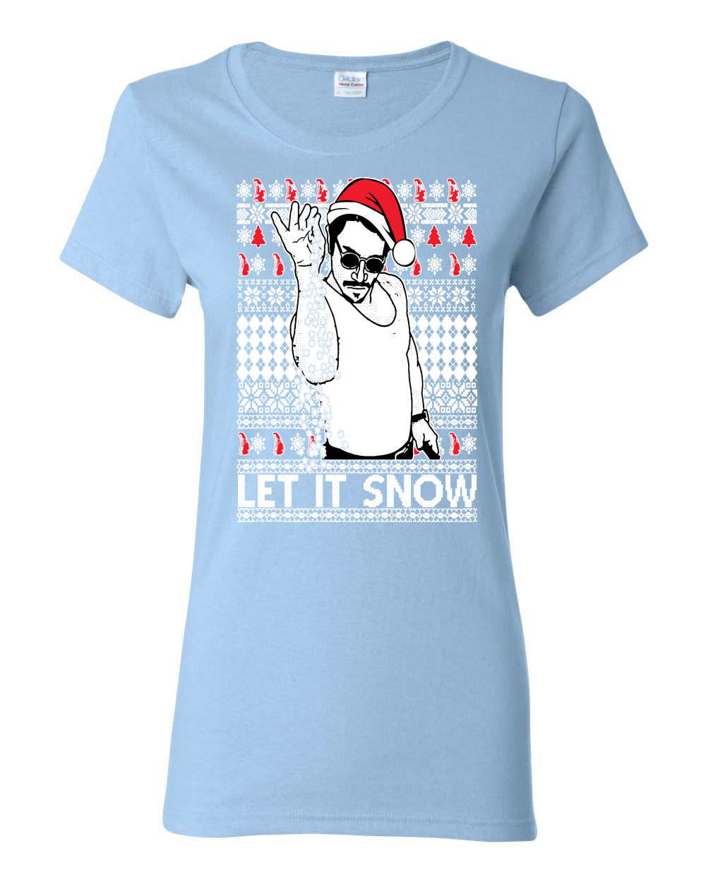 let it snow ugly sweater walmart