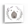thumbnail image 1 of Epic Art 'Happy to Bee Home II' by Sara Zieve Miller, Acrylic Glass Wall Art, 36"x36", 1 of 3