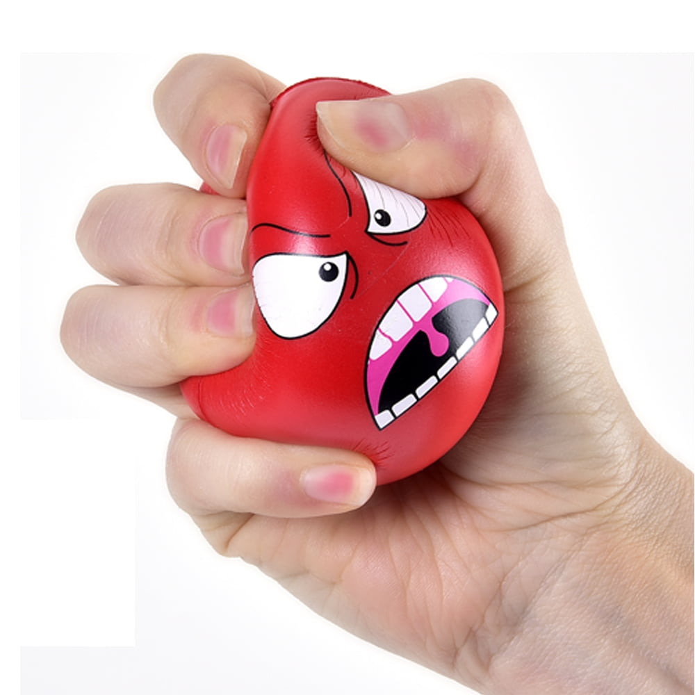 anger squeeze ball