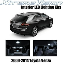 XtremeVision Interior LED for Toyota Venza 2009-2014 14 pcs Pure White Interior LED Kit   Installation Tool