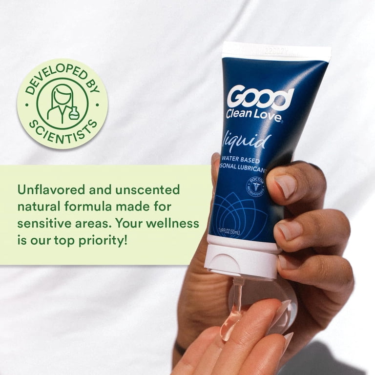 Good Clean Love Liquid Personal Lubricant, 1.69 Oz, Water-Based - Walmart.com Good Clean Love Liquid Personal Lubricant, 1.69 Oz, Water-Based - Walmart.com