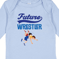 thumbnail image 4 of Inktastic Wrestling Future Wrestler Boys Long Sleeve Baby Bodysuit, 4 of 5