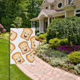 thumbnail image 5 of Cute Funny Sliced Toast Bread Garden Flag 28"x40" Double-Sided Yard Flags for Outside Outdoor All Seasonal Decoration, 5 of 6