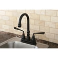 thumbnail image 2 of Kingston Brass KS2495ZL Silver Sage Bar Faucet, Oil Rubbed Bronze, 2 of 3