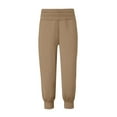 thumbnail image 7 of BXINGOHAI Women's Yoga Joggers, Cozy Sweatpants with Pockets Casual Loose Comfy High Waisted Lounge Pants Khaki M, 7 of 7