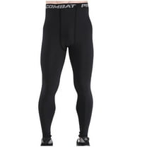 ZVNAΖH Thermal Underwear Bottoms for Men Compress Legging for Men, Mens Tights for Sports High Elasticity Quick Drying Trousers