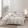 thumbnail image 1 of Funda de edredón BEAR Linen Feel Off White Queen con 2 fundas de almohada, 1 of 7