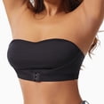 thumbnail image 5 of Hilenly Strapless Bras for Women Wireless Bandeau Bra Non Slip Push Up Tube Top Seamless Bras Comfortable Padded Bralette, 5 of 6