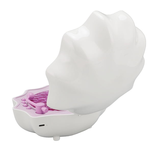 Altavoz De Lahell De Mar 3 En 1 360 Grados Ruido White Mini Altavoz Portátil Con 7 Luces Ambientales Para El Dormitorio En Casa Dormitorio