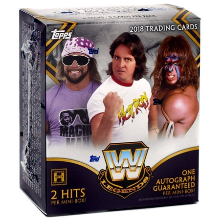 - WWE Wrestling 2018 WWE Legends Trading Card MINI Box