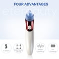thumbnail image 4 of FELTECHELECTR Limpiador de poros facial eléctrico ETEREAUTY, extractor de acné por succión, eliminador de puntos negros, máquina exfoliante recargable., 4 of 6