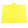 thumbnail image 1 of Shisuyan Poncho de Pluie Résistant à l'Humidité Jaune EVA 1Pcs 49x49x0.04 Po, 1 of 9