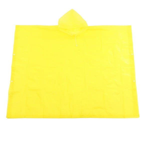 Miangastore Rain Poncho Yellow EVA 1Pcs 49x49x0.04In