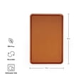 thumbnail image 5 of KitchenAid Classic Plastic Cutting Board with Trench, Non-Slip Edges, Dishwasher Safe, 12x18, Scorched Orange, 5 of 6