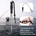 thumbnail image 3 of Soidarity Anzuelos de pesca, Gaff de pesca telescópico Gancho de lanza de pesca afilado con mango de EVA y cordón Pescar Soidarity OD008998-00, 3 of 6