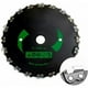 thumbnail image 1 of Dientes de motosierra afilables, hoja de desbrozadora de motosierra con tratamiento anticorrosión, material de acero al manganeso para un corte potente, compatibilidad con desbrozadoras de eje recto,, 1 of 5