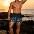 thumbnail image 5 of Bpyeka Men's Big & Tall Quick-Dry Swim Trunks, Liner Board Shorts with Drawstring Waist, Anti-Chafe Bathing Suits for Beach & Pool, 3XL-5XL, 5 of 7