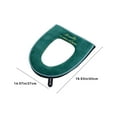 thumbnail image 6 of YZEGDCH Toilet Seat Cushion, Non Slip Warmer Comfortable Seat Cushions, With High Base Underneath for Secure Positioning - Fit Most Standard Toilets, 6 of 6