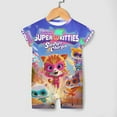 thumbnail image 4 of Super Kitties Baby Boy Girl Romper Short Sleeve Cotton Bodysuit Outfits Jumpsuit Summer One Piece Clothes, 4 of 8