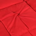 thumbnail image 3 of BNM Solid Comforter Down Alternative Bedding, Full, Red, 3 of 8