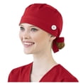 thumbnail image 1 of Femmes Coton Bandage Réglable Gommage Bandeau Bouffant Chapeau Hommes, 1 of 1