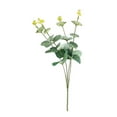thumbnail image 5 of Zxpjkyu Artificial Eucalyptus Stem Vase Filler Branch Floral Picks Houseplant Fake Green 4 Heads Length 37cm, 5 of 9