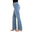 thumbnail image 2 of Jordache Women's High Rise Flare Jeans, Available in 27", 30", 32" Inseams, 2 of 3