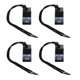 thumbnail image 3 of 4pcs Hanging Car Air Freshener Empty Diffuser Bottles for Essential Oils Auto Home Office Decoration, 3 of 5