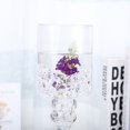Efavormart Set of 3 Clear Long Stem Glass Cylinder Flower Vase Tabletop ...
