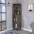 thumbnail image 2 of Boahaus Wakefield Bar Cabinet (Dark Brown), 2 of 5