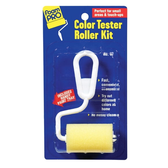 Kit de rodillos Color Tester FoamPro Mini de 5 cm con 24 unidades