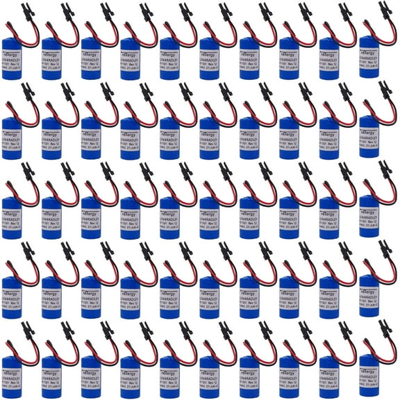 50pc For ALLEN-BRADLEY 1756-BA2 PLC Controller Battery BR2/3A-AB 94811501 Battery