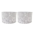 thumbnail image 5 of PVC Lampshade2 Set PVC Drum Table Lamp Shade Lamp Accessories Ultimate Comfort, 5 of 5