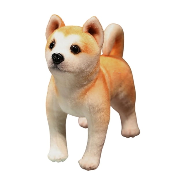 F Small Sized Simulated Puppy Plush Doll Goodnight Sleeping Toy Gift For Family Children Comfort Feel