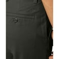 thumbnail image 4 of Men's Dockers® Stretch Easy Khaki Straight-Fit Flat-Front Pants Color: Black Size: 32X34, 4 of 4