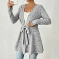 thumbnail image 6 of BXINGOHAI Womens Cardigan Sweater Long Sleeve Lightweight Open Front Button Closure Fall Cardigans for Women Casual with Pockets, 6 of 6