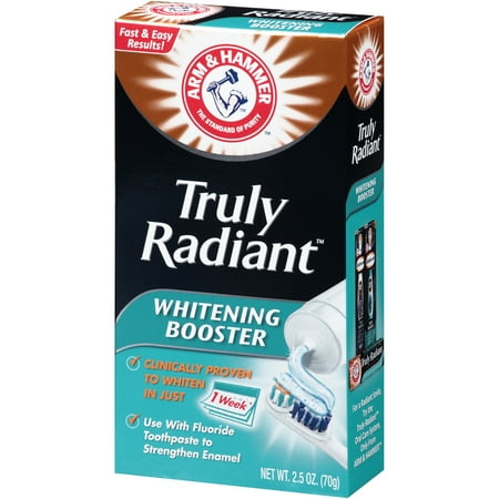 Arm & Hammer Truly Radiant Whitening Booster Toothpaste 2.5 oz. Box