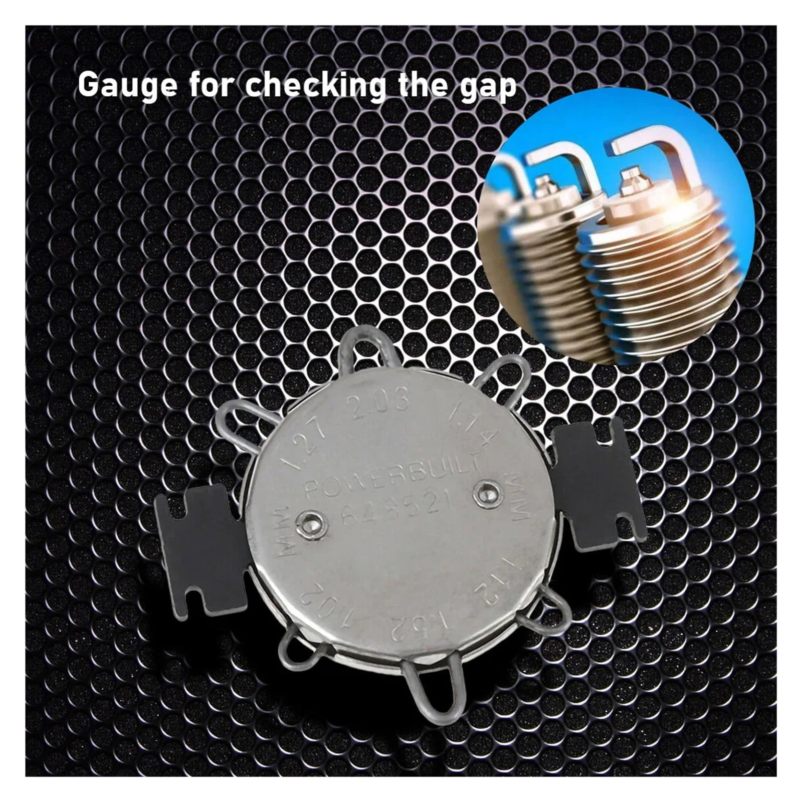 Clearance Gap Gauge Opener Measuring Adjustment Tool Gapper Feeler Adjusting Gapper Gap Tool ,Corrosion-Resistant