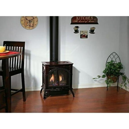 

Comfort Systems Heritage Cast Iron Stove - Liquid Propane Porcelain Black
