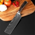 thumbnail image 2 of MDHAND 7 inch Kitchen Knives Laser Damascus Pattern Chef Knife Sharp Cleaver Slicing Utility Knives Tool, 2 of 5