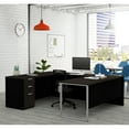 thumbnail image 2 of Bestar Pro Concept Plus U Desk in Deep Gray and Black, 2 of 5
