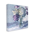 thumbnail image 3 of Stupell Industries Purple Hydrangea Flower Bouquet Layered Blossoms Arrangement Canvas Wall Art, 17 x 17, Design by Sue Riger, 3 of 5