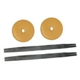 thumbnail image 4 of Correas de cuero Strade Fareast Limited 2 Piezas con almohadillas Marrón claro, 4 of 8